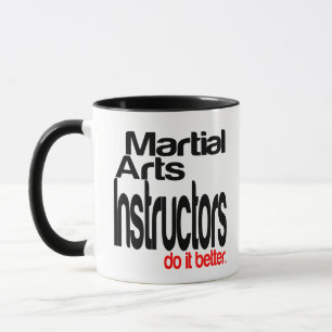 Kampfkunstlehrer machen es besser tasse