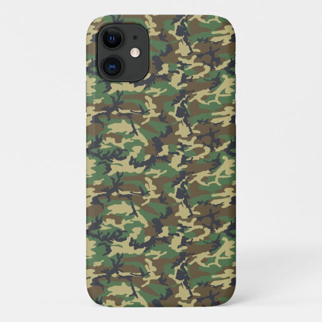 Kampflage Muster, Militärmuster, Camouflage, Armee Case-Mate iPhone Hülle (Rückseite)