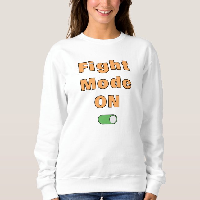 Kampfmodus Ein Sweatshirt (Vorderseite)