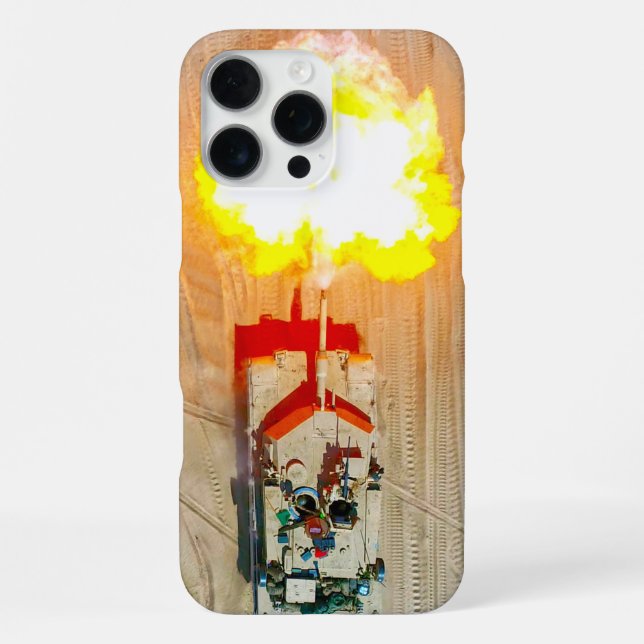 KAMPFPANZER – M1 Abrams iPhone Hülle (Rückseite)