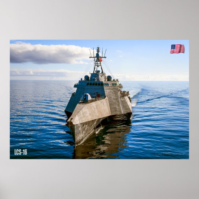 KAMPFSCHIFF - LCS-16 POSTER (Vorne)