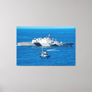 KAMPFSCHIFF - LCS-1 40x60 Leinwanddruck