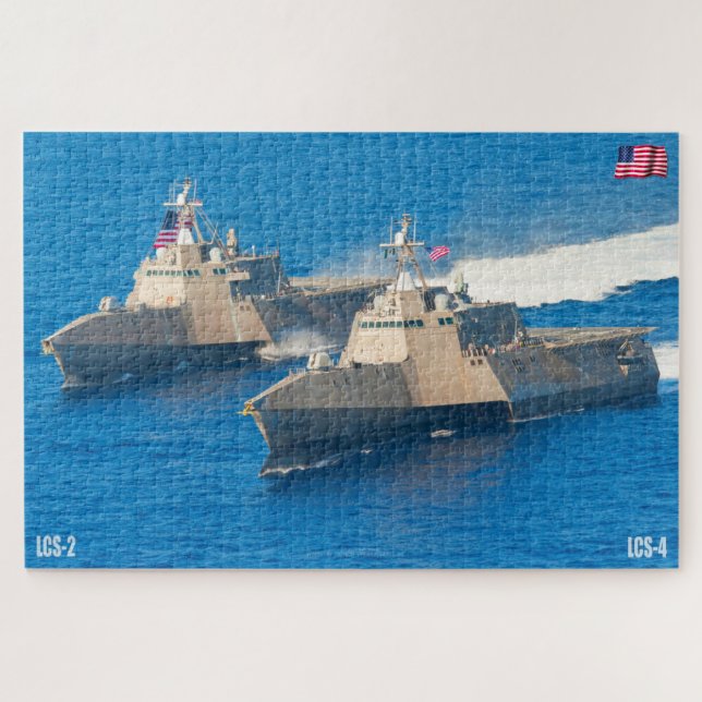 KAMPFSCHIFF - LCS-2/LCS-4 (20 x 30 INCH) Puzzle (Horizontal)