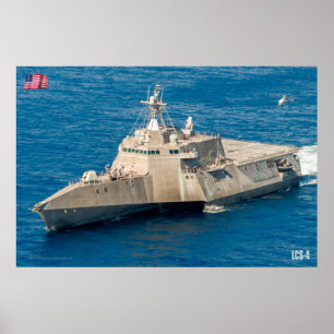 KAMPFSCHIFF - LCS-4 POSTER