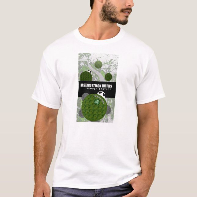Kampfschildkröten T-Shirt (Vorderseite)