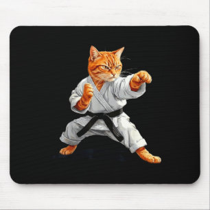 Kampfsport Karate Taekwondo Katze Jiu Jitsu Judo Mousepad