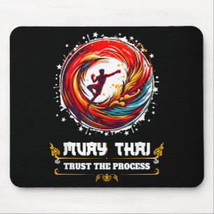 Kampfsport MMA Thai-Boxen Kickboxen Lustig Muay Mousepad
