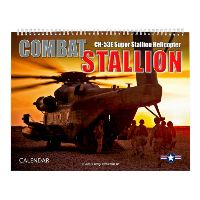 KAMPFSTALLION - CH-53E Super-Stallion Kalender (Titelbild)