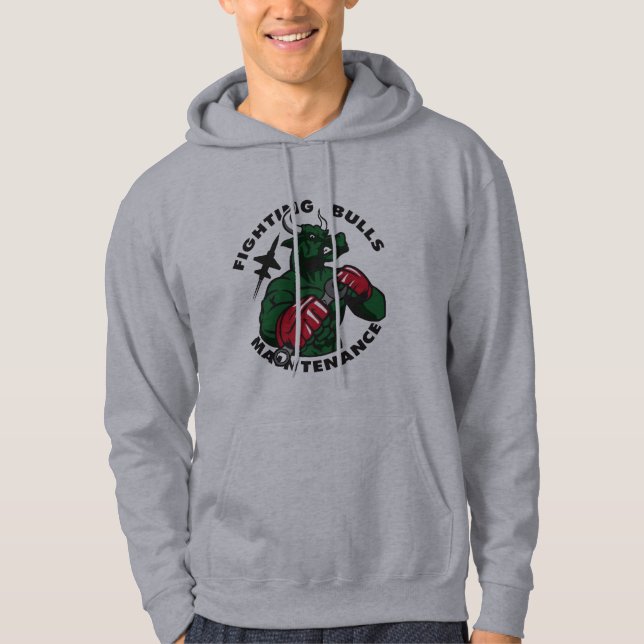 Kampfstiere Unterhaltsklausel Hoodie (Vorderseite)