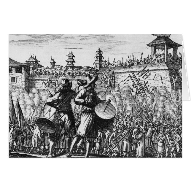 Kampfszene (Vorderseite (Horizontal))