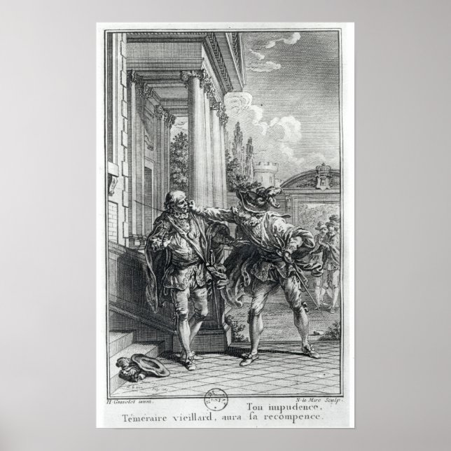 Kampfszene Poster (Vorne)