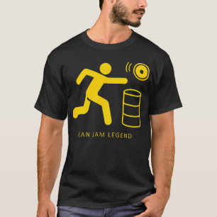 Kan Jam Legend Disc Toss Outdoor-Garten-Spiel T-Shirt