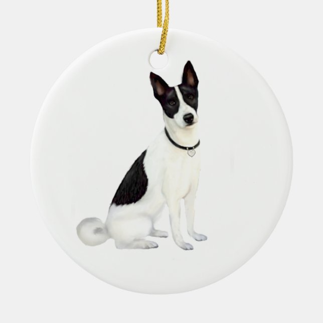 Kanaan Dog (A) Keramikornament (Vorne)