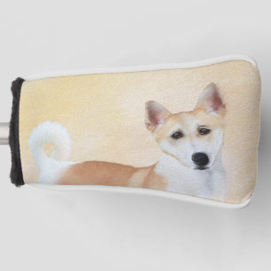 Kanaan-Hund-Malerei - Süße originelle Hundekunst Golf Headcover