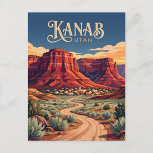 Kanab USA Postkarte