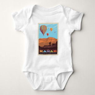 Kanab, Utah Ballons und Tunes Baby Strampler