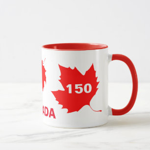 Kanada 150 Jahre einmaliges Jubiläum Tasse