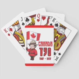 Kanada 150 Jahre Jahrestag Spielkarten