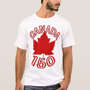 Kanada 150 T - Shirt Plus Größe Kanada 150 Shirts