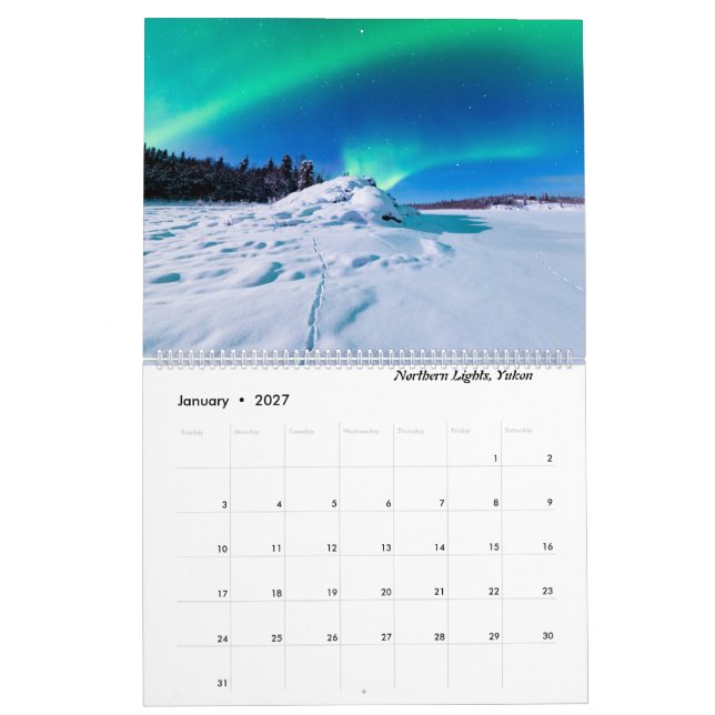 Kanada 2022 - großer Kalender (Jan 2027)