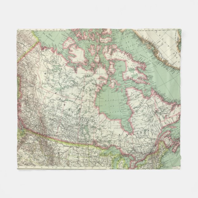 Kanada 3 fleecedecke (Vorderseite (Horizontal))