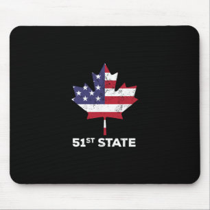 Kanada 51. Staat Vereinigte Staaten Lustiger Präsi Mousepad