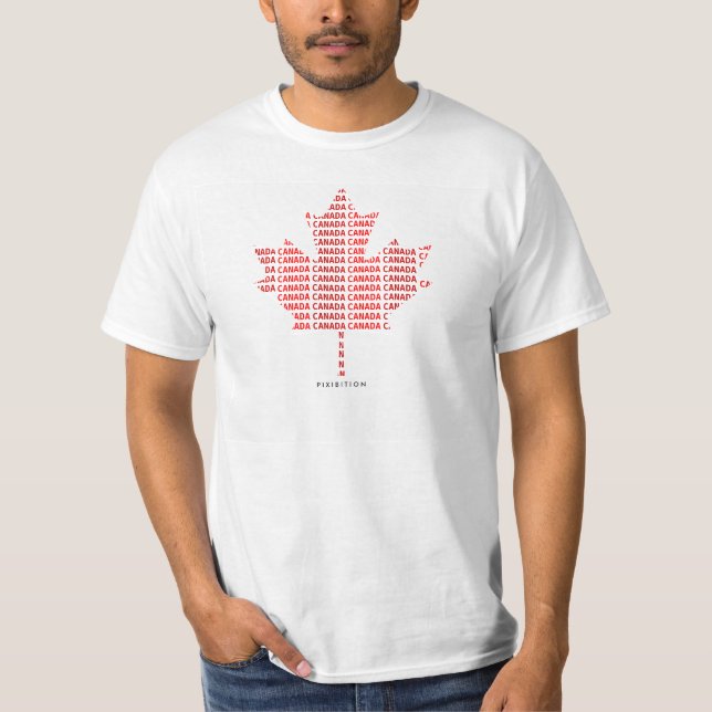 Kanada-Ahorn-Blatt-T - Shirt (Vorderseite)