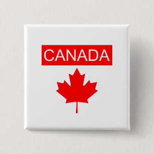 Kanada Ahornblatt Button