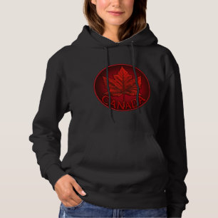 Kanada Ahornblatt Frauen Kapuzenpullover Kapuzen-S Hoodie