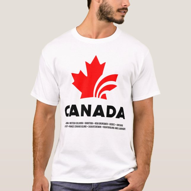 KANADA-AHORNBLATT |  T-Shirt (Vorderseite)