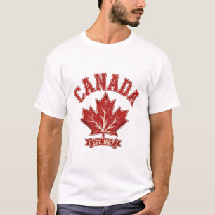 Kanada Ahornblatt Vintage T-Shirt