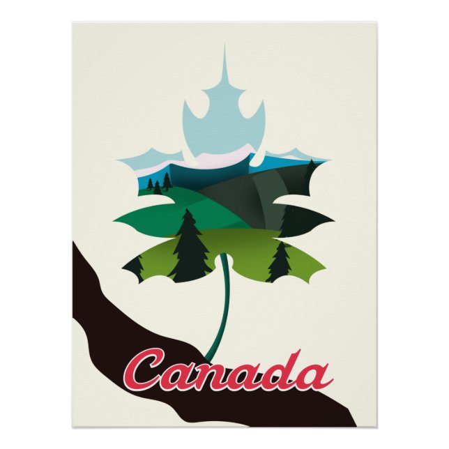 Kanada-Ahornblattausgabe Poster (Vorderseite)
