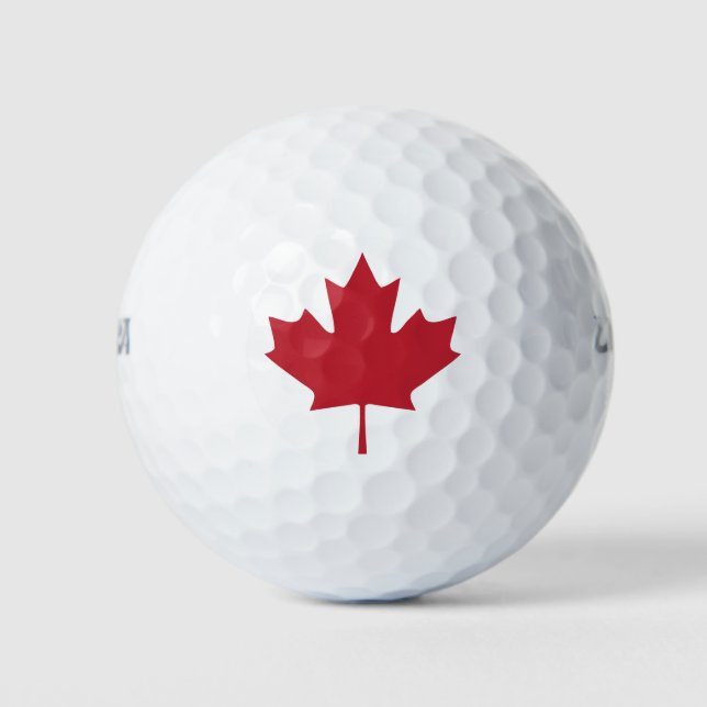 Kanada Ahornleaf Golfball (Vorderseite)