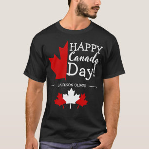 Kanada Ahornleaf, Happy Canada Tag, 1. Juli T-Shirt