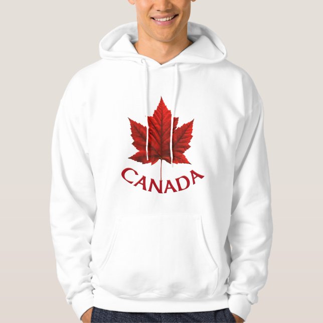 Kanada Ahornleaf Hoodie Canada Hooded Sweatshirt (Vorderseite)