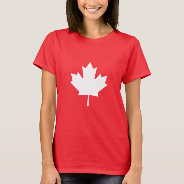 Kanada Ahornleaf T-Shirt (Vorderseite)