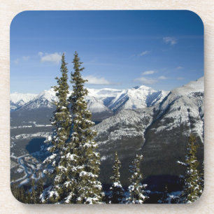 Kanada, Alberta, Banff. Ansichten des Bow Valley Untersetzer