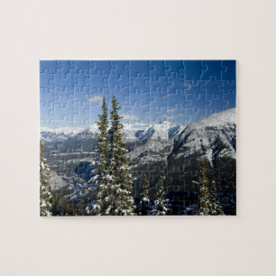 Kanada, Alberta, Banff. Aussicht auf das Bow-Tal Puzzle