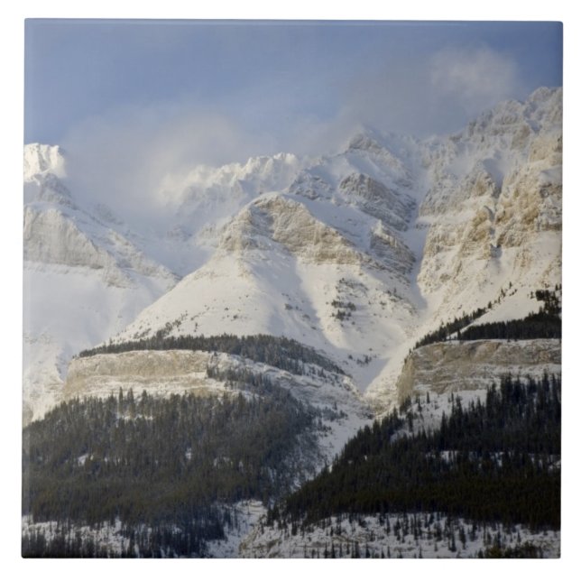 Kanada, Alberta, Banff National Park. Ansicht Fliese (Vorderseite)