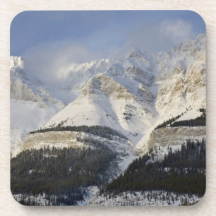 Kanada, Alberta, Banff National Park. Ansicht Getränkeuntersetzer