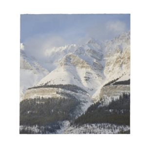 Kanada, Alberta, Banff National Park. Ansicht von Notizblock