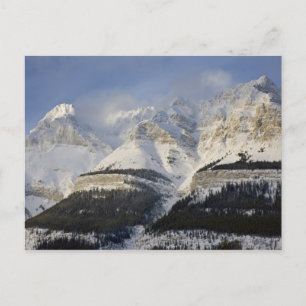 Kanada, Alberta, Banff National Park. Ansicht von Postkarte