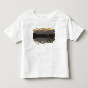 Kanada, Alberta, Banff. Sonnenaufgangsszene von Kleinkind T-shirt