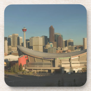 Kanada, Alberta, Calgary: City Skyline ab 3 Getränkeuntersetzer