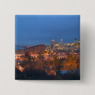 Kanada, Alberta, Calgary: City Skyline ab 4 Button