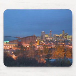 Kanada, Alberta, Calgary: City Skyline ab 4 Mousepad