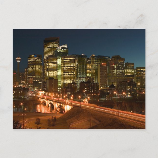 Kanada, Alberta, Calgary: Downtown Calgary, Postkarte (Vorderseite)