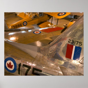 Kanada, Alberta, Calgary: Luft- und Raumfahrtmuseu Poster