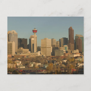 Kanada, Alberta, Calgary: Stadt-Skyline von 2 Postkarte