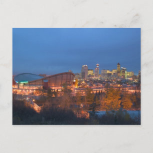 Kanada, Alberta, Calgary: Stadt-Skyline von 4 Postkarte